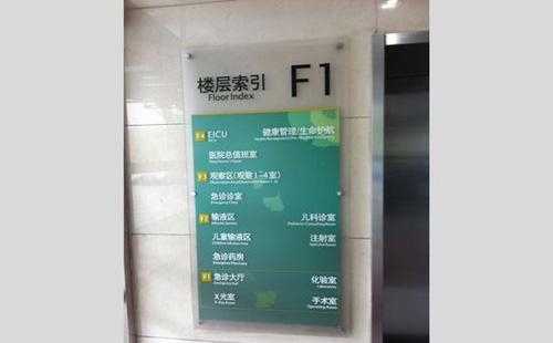 醫(yī)院標識牌設計的四大要點，你知道嗎？